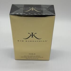 Kim Kardashian Gold by Kim Kardashian Eau De Parfum Spray 3.4 oz for Women- NEW